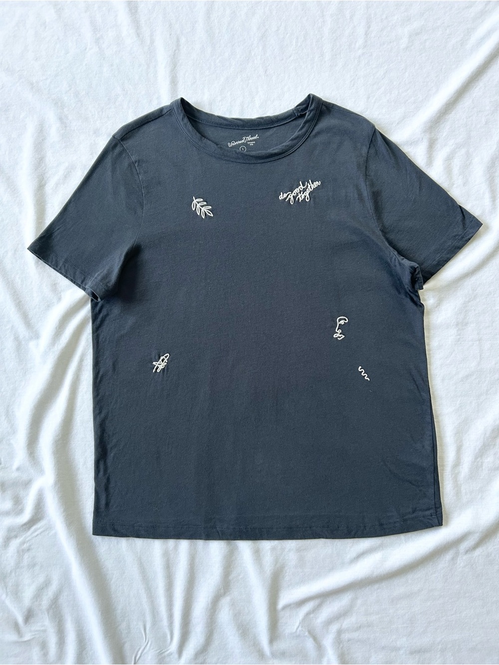 Universal Thread ‘Do Good Together’ Embroidered T-shirt